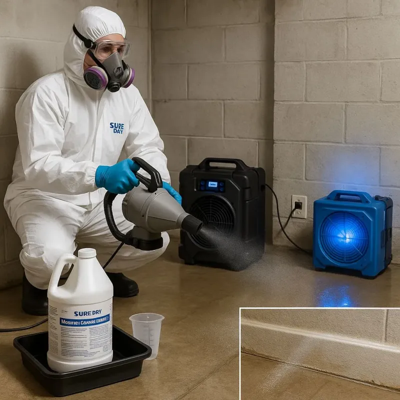 Sanitization and Odor Removal process in Kendall County, TX