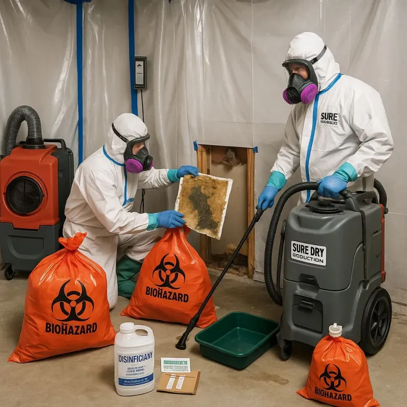 Contaminated Water Handling Protocols process in Kendall County, TX